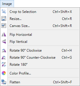 Image Menu