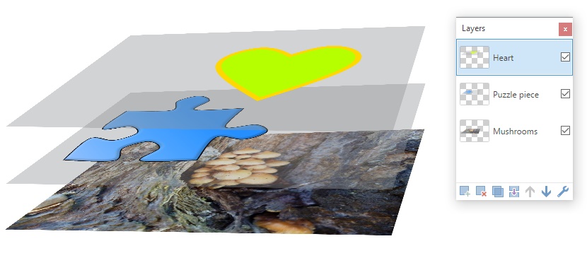 can you paint a transparent layer in ms paint