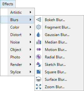 how to blur in paint net