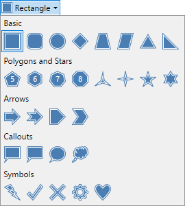 Rectangular shape outline - Free shapes icons